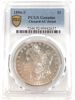 1896-S Morgan Dollar PCGS AU Details