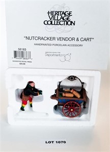 Department 56 Nutcracker Vendor & Cart