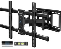 PERLESMITH FULL MOTION TV WALL MOUNT FOR 37-82