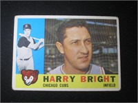 1960 TOPPS #277 HARRY BRIGHT CHICAGO CUBS