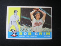 1960 TOPPPS #78 BOB GRIM ATHLETICS