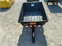 Agri-Fab 8 cub. ft steel polly cart