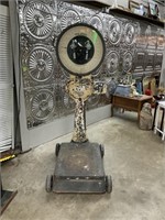 ANTIQUE TOLEDO LOLLIPOP FLOOR SCALE