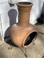 Mexican Style Terracotta Chiminea