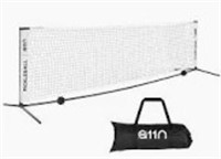 A11n 11' Half Court Portable Pickleball Net