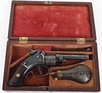 FINE CONDITION CASED MASS ARMS REVOLVER