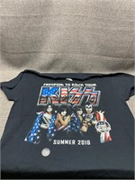 2016 KISS Double Sided Freedom to Rock Tour Shirt