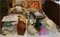 Group of Dishes, Platters, Gravy Boat,