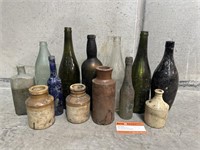 Selection Old Bottles