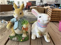 Easter Rabbit Figurines RWE