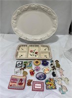 Vintage Platters & Magnets