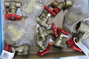 Brass valves and connectors