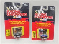 Two Racing Champions 1:144 Dcale Diecast Replicas