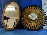 Stunning oval mirror 16" x 26" and beautiful
