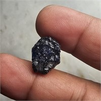 CERT 12 Ct Rough Blue Sapphire Gemstone, GLI Certi