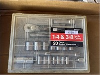 Craftsman 20 socket wrench set