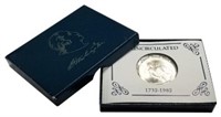 1982 US Mint: Washington Silver Comm.; Uncir.