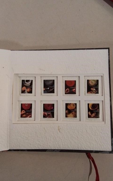 Canada Post Album Proof Stamps From Hands Of A
