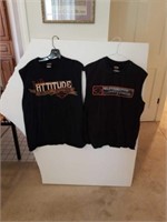 2 Harley Davidson Muscle shirts