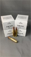 (80) Rnds Reloaded 7.62x51 (308) Ammo
