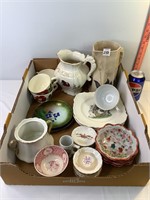 Assorted Pitchers, Plates, Cups & Misc