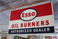 Esso Oil Burners Authorized Dealer double sided