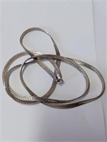 Marked 925 Thick Band Necklace- 18.9g
