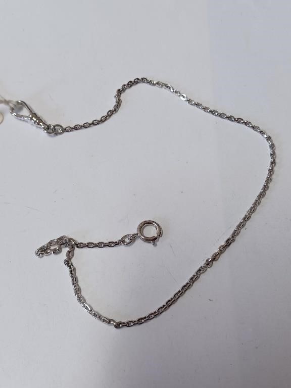 Marked Sterling Watch Chain- 6.0g