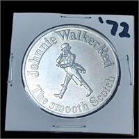 1972 Johnnie Walker Red Scotch Coin
