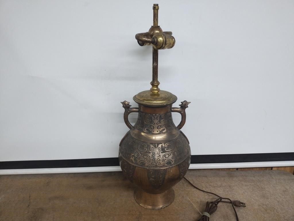 UNIQUE BRASS LAMP BASE