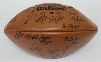 1994 Illini Liberty Bowl Team Autographed Football