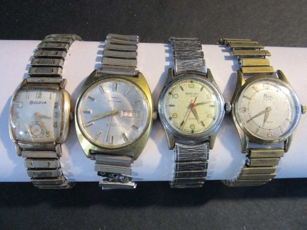 Vintage Men's 10K Rolled Gold Filled & Watches