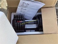 D. Unused adjustable dumbbell 47lb