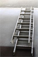 Aluminum Extension ladder, Some damage