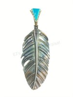 Carolyn Pollack Fritz Casuse Sterling Pendant