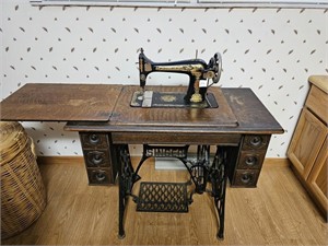Treddle Singer Sewing Machine