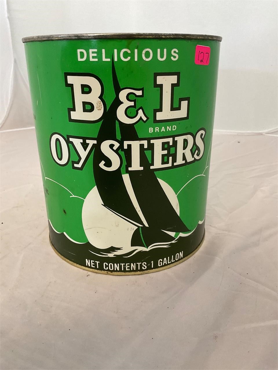 B and L Bivalve MD 679 Gallon Oyster Can