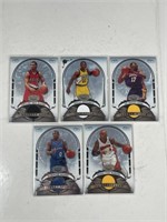 5-2008 Bowman NBA Jersey cards