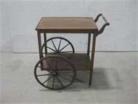 16"x 28"x 31" Vtg Berkey Furniture Rolling Cart