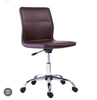 Modern Armless Office Chair Height Adjustable