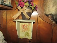 Small Shelf w/Flower Pot  Above