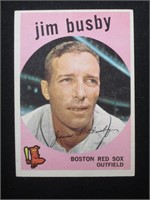 1959 TOPPS #185 JIM BUSBY BOSTON RED SOX