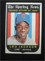 1959 TOPPS #130 LOU JACKSON ROOKIE STAR