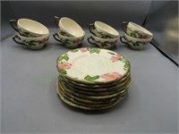 Lot of Franciscan hand-painted tableware!