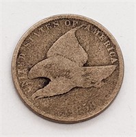 1858 United States Small One Cent Flying Eagle Coi