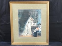 HER WEDDING DAY PRINT BY ANNTON WEISZ FRAMED & ...