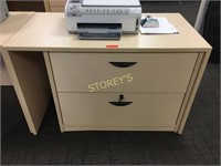 2 Drawer Lateral File Station w/ Key