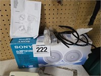 Sony XS-MP161PW dual cone speaker