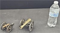 5" & 8" cannons on cast iron wheels