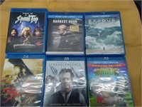 6- Assorted Blu-Rays Group K